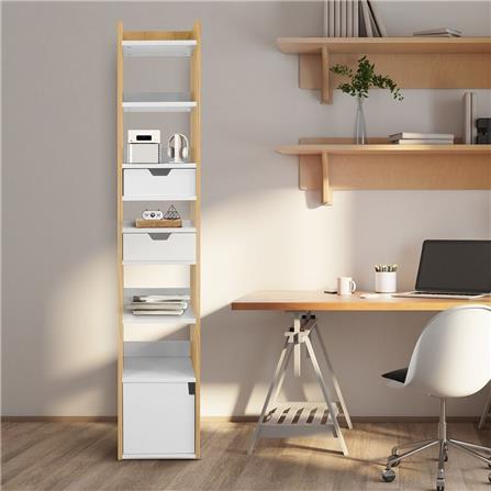 ชั้นวางของผสม 6 ชั้น KONCEPT LINKKO-L 19209992 30 ซม. สีลินด์เบิร์ก/ขาว_5