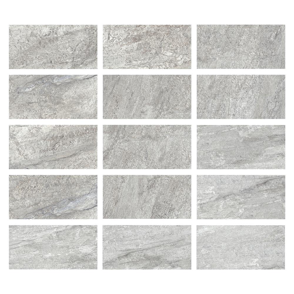 กระเบื้องพื้นพอร์ซเลน 30x60 ซม. COTTO ดอสก้า เทาเข้ม HYG PM 1.44 ตร.ม.