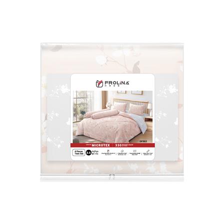 ชุดผ้าปูที่นอน 3.5 ฟุต 4 ชิ้น FROLINA MICROTEX DF063_4