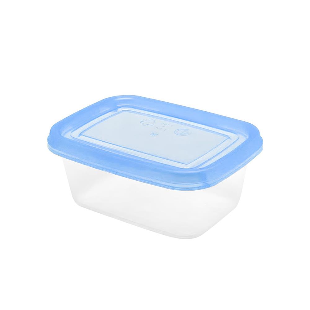 กล่องอาหารเหลี่ยม 0.2 ลิตร KECH NOLA สีฟ้า
