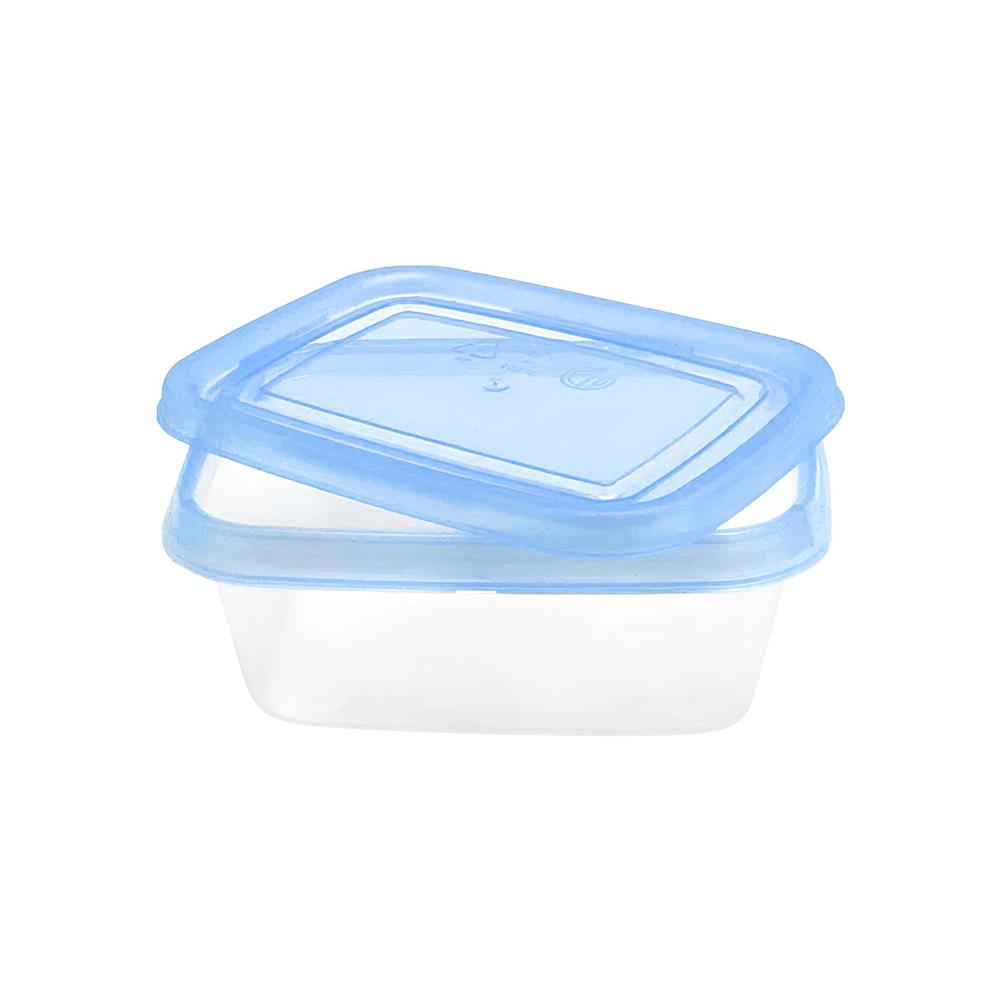 กล่องอาหารเหลี่ยม 0.2 ลิตร KECH NOLA สีฟ้า