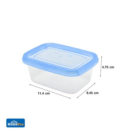 กล่องอาหารเหลี่ยม 0.2 ลิตร KECH NOLA สีฟ้า_6