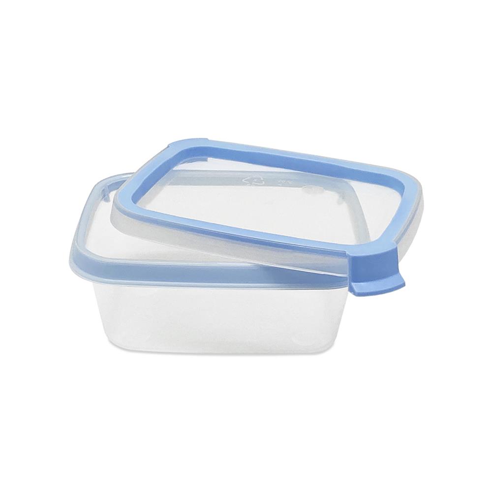กล่องอาหารเหลี่ยม 0.2 ลิตร KECH NEAT สีฟ้า (แพ็ก 2 ชิ้น)