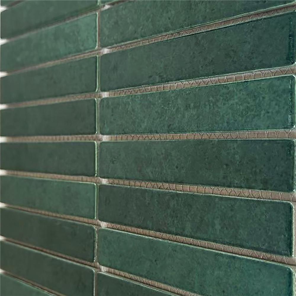 โมเสคพอร์ซเลน 30x30 ซม. COTTO ลิเนียร์ ฟอเรสท์ เขียว