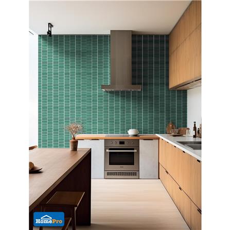 โมเสคพอร์ซเลน 30x30 ซม. COTTO ลิเนียร์ ฟอเรสท์ เขียว_3