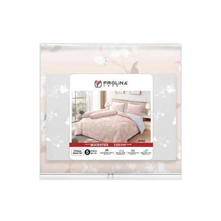 ชุดผ้าปูที่นอน 5 ฟุต 6 ชิ้น FROLINA MICROTEX DF063_4