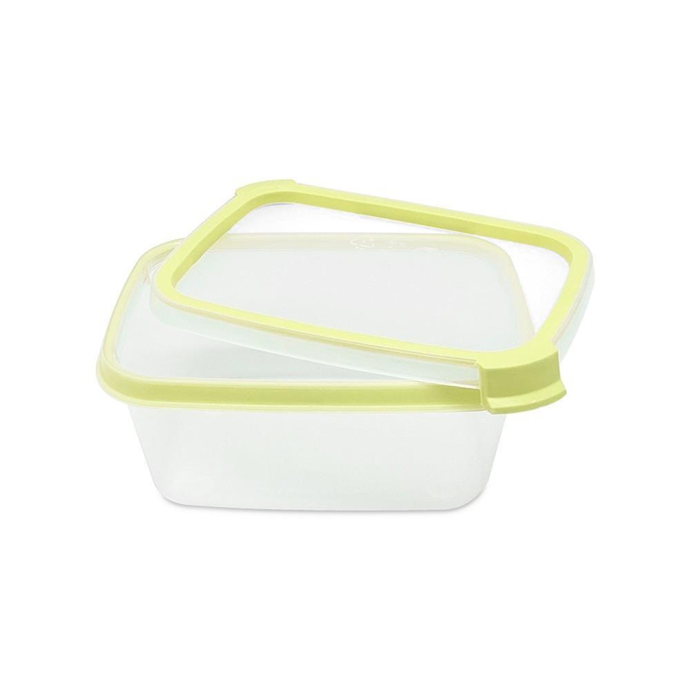 กล่องอาหารเหลี่ยม 0.5 ลิตร KECH NEAT สีเหลือง