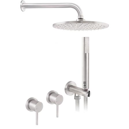 ฝักบัว RAIN SHOWER ผสม WS WSS-2055 สเตนเลส_0