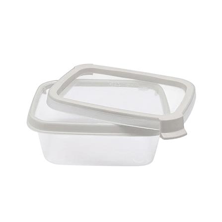 กล่องอาหารเหลี่ยม 0.2 ลิตร KECH NEAT สีเทา (แพ็ก 2 ชิ้น)_4