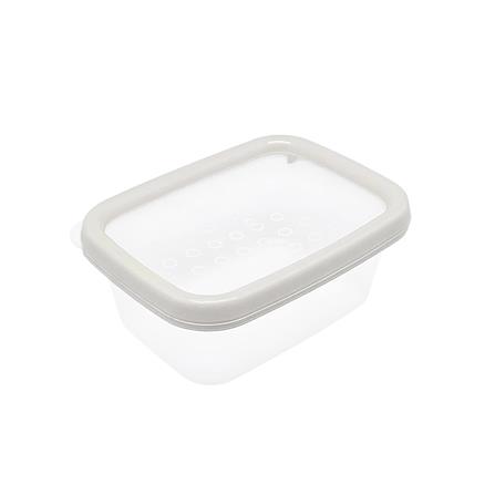 กล่องอาหารเหลี่ยม 0.2 ลิตร KECH NICE สีเทา_2