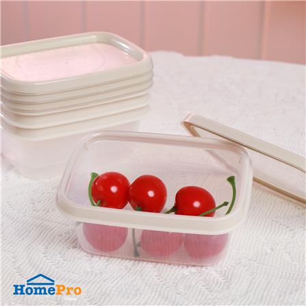 กล่องอาหารเหลี่ยม 0.2 ลิตร KECH NICE สีเทา_4