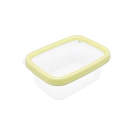 กล่องอาหารเหลี่ยม 0.2 ลิตร KECH NICE สีเหลือง_2