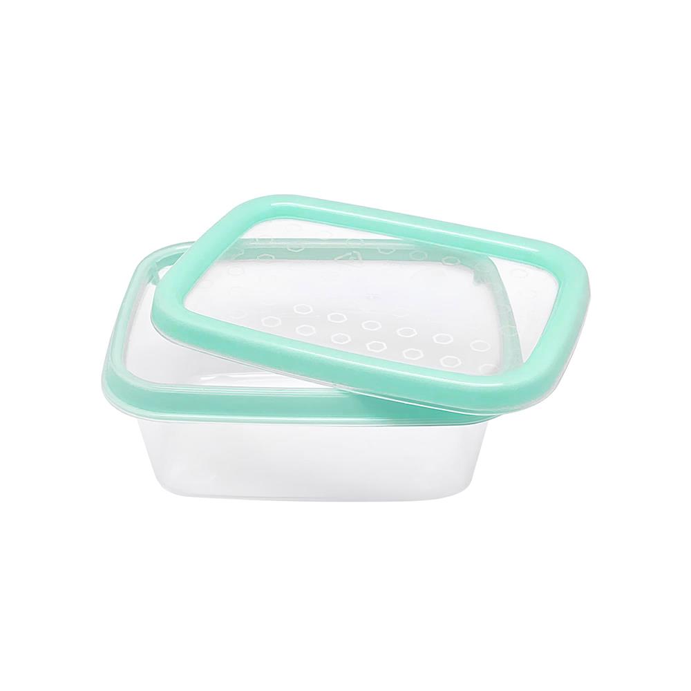 กล่องอาหารเหลี่ยม 0.2 ลิตร KECH NICE สีเขียว