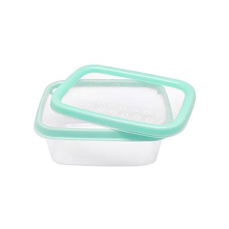 กล่องอาหารเหลี่ยม 0.2 ลิตร KECH NICE สีเขียว_3