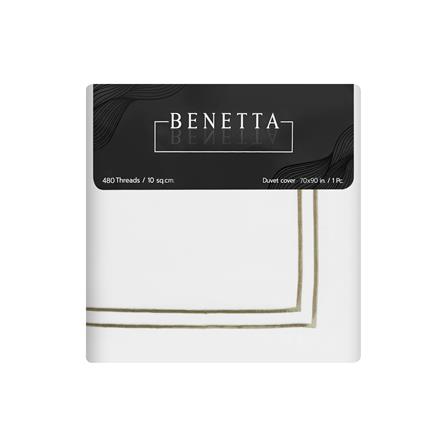 ปลอกผ้านวม BENETTA ELEGANCE 70x90 นิ้ว สี WHITE_4
