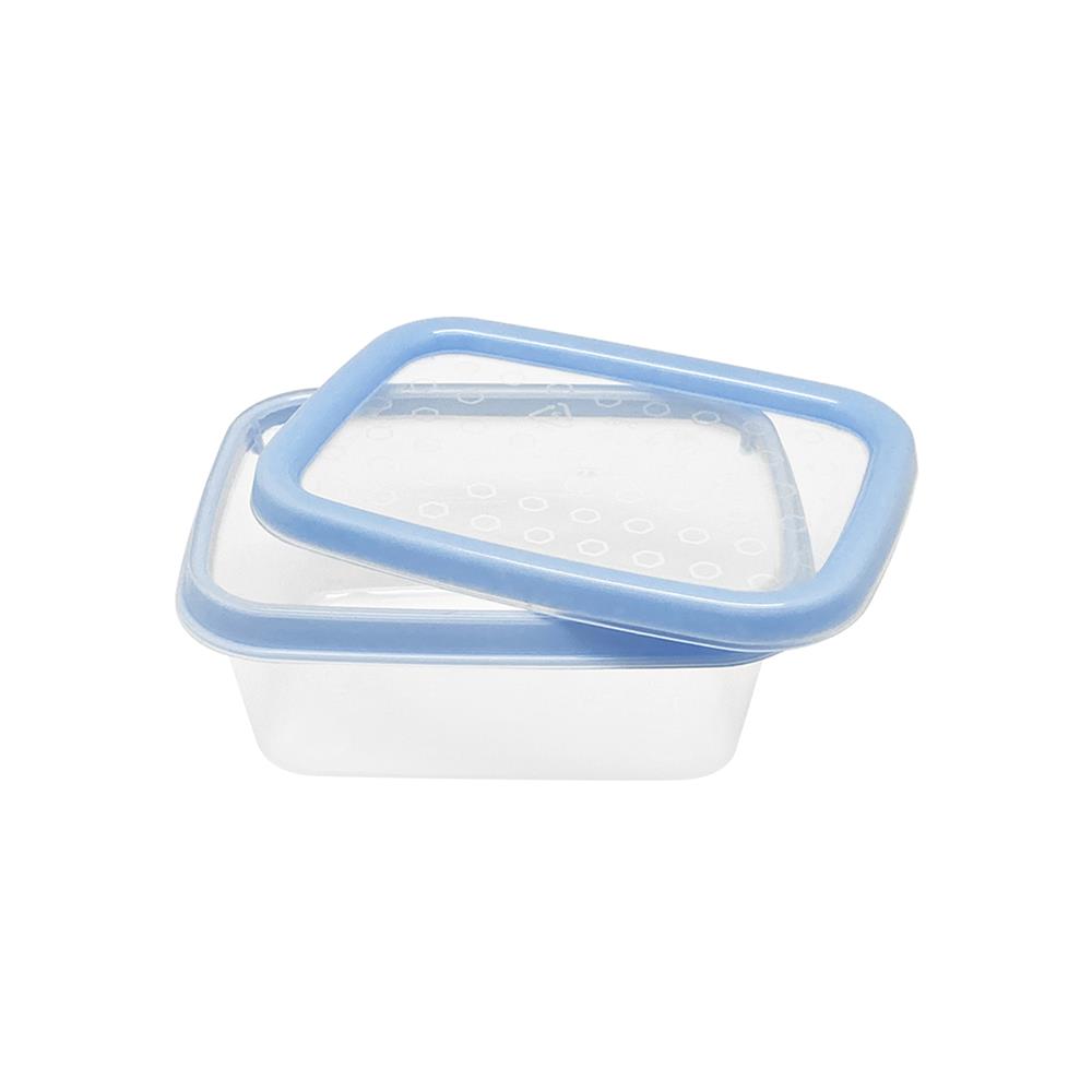 กล่องอาหารเหลี่ยม 0.2 ลิตร KECH NICE สีฟ้า