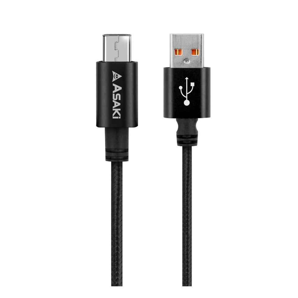 ชุดสายชาร์จ USB TO MICRO ASAKI A-2535