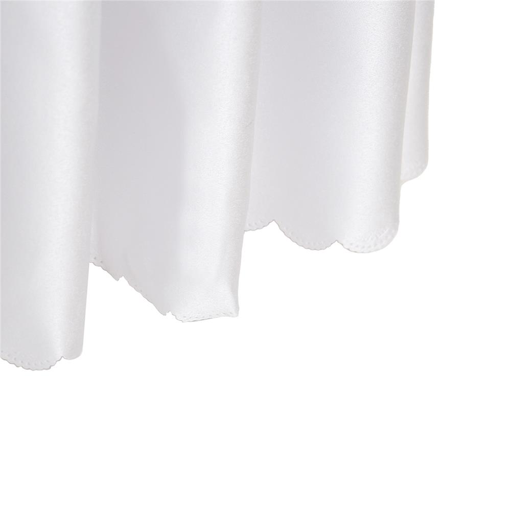 ผ้าคลุมโต๊ะสำเร็จรูปแบบจีบ FURDINI FINE 120X60 ซม. สีขาว
