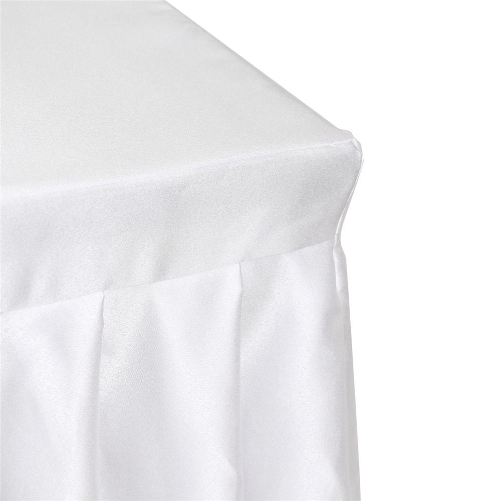 ผ้าคลุมโต๊ะสำเร็จรูปแบบจีบ FURDINI FINE 150X60 ซม. สีขาว