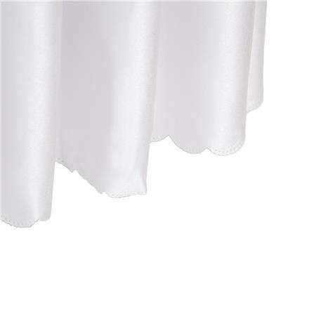 ผ้าคลุมโต๊ะสำเร็จรูปแบบจีบ FURDINI FINE 150X60 ซม. สีขาว_7