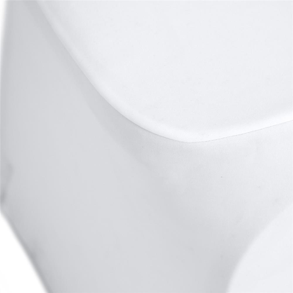 ผ้าคลุมเก้าอี้สำเร็จรูป FURDINI SPENDEX-FINELY สีขาว