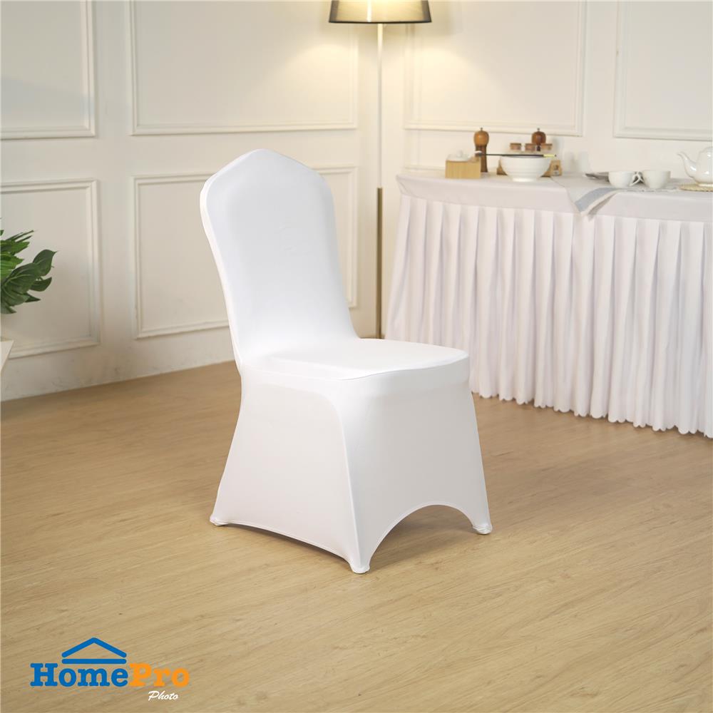 ผ้าคลุมเก้าอี้สำเร็จรูป FURDINI SPENDEX-FINELY สีขาว