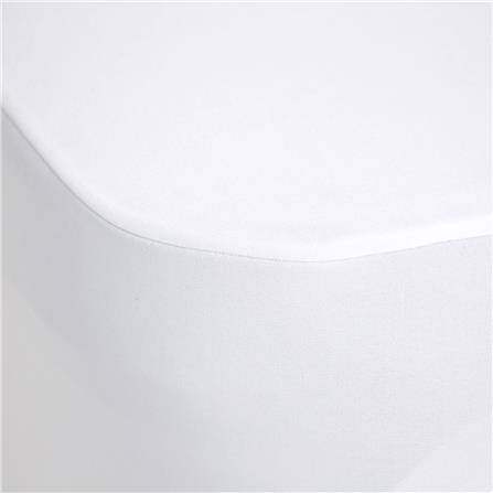 ผ้าคลุมเก้าอี้สำเร็จรูป FURDINI SPENDEX-FINE สีขาว_5