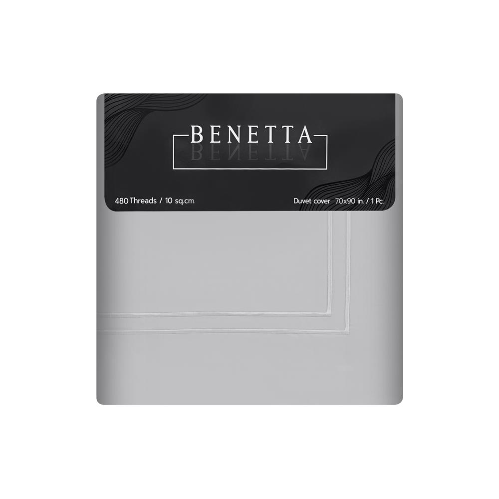 ปลอกผ้านวม BENETTA ELEGANCE 70x90 นิ้ว สี GREY