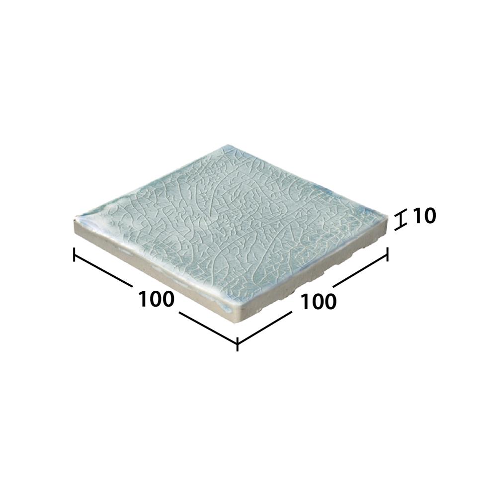 กระเบื้องสระว่ายน้ำ 4x4 นิ้ว KENZAI ยิปซี ไทล์ เจตกรีน 90P