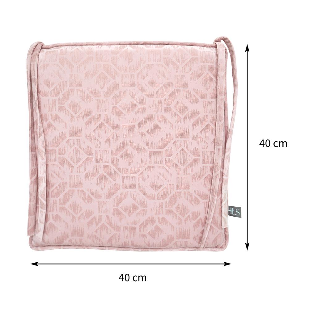 เบาะรองนั่ง HOME LIVING STYLE BLEND 16X16 นิ้ว สีชมพู