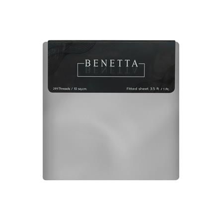 ผ้าปูที่นอน 3.5 ฟุต BENETTA BIRKIN สี GREY_4