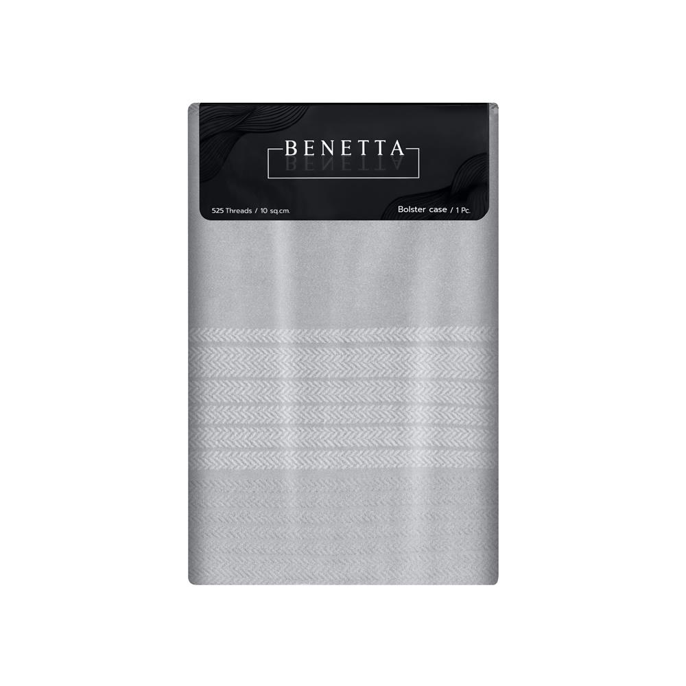 ปลอกหมอนข้าง BENETTA WISDOM สี METALLIC GREY