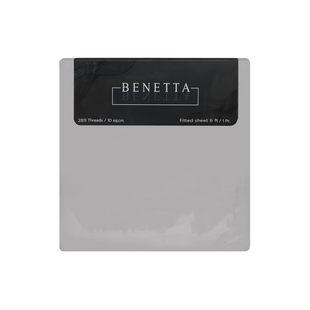 ผ้าปูที่นอน 6 ฟุต BENETTA BIRKIN สี GREY
