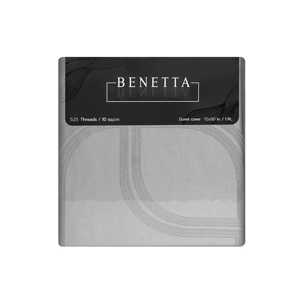 ปลอกผ้านวม BENETTA OPERA 70x90 นิ้ว สี SILVER