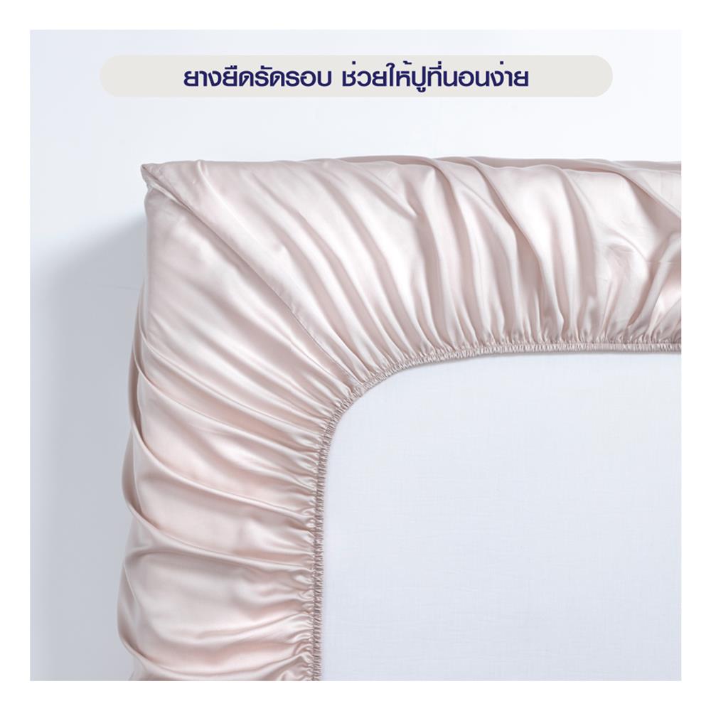 ผ้าปูที่นอน 3.5 ฟุต BENETTA MIST สี LIGHT PINK
