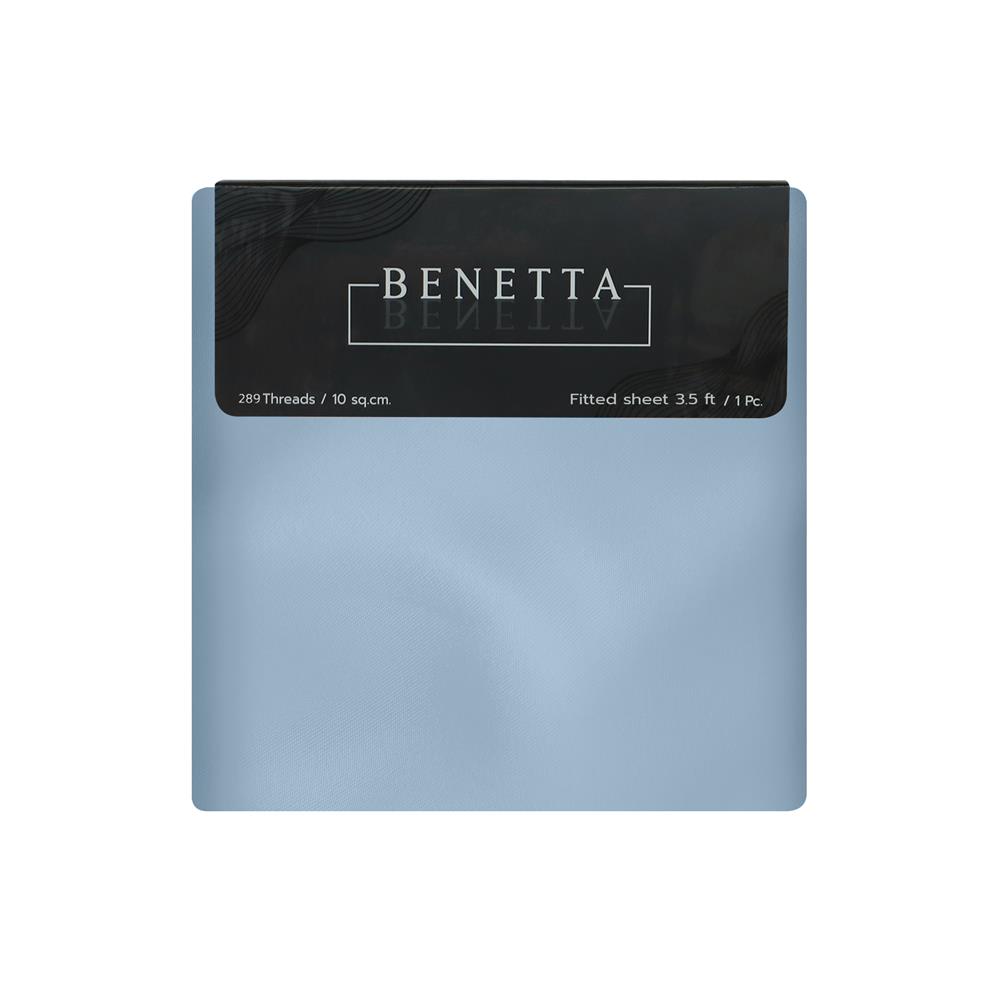 ผ้าปูที่นอน 3.5 ฟุต BENETTA BIRKIN สี BLUE