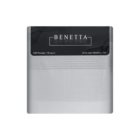 ปลอกผ้านวม BENETTA WISDOM 100x90 นิ้ว สี METALLIC GREY_5