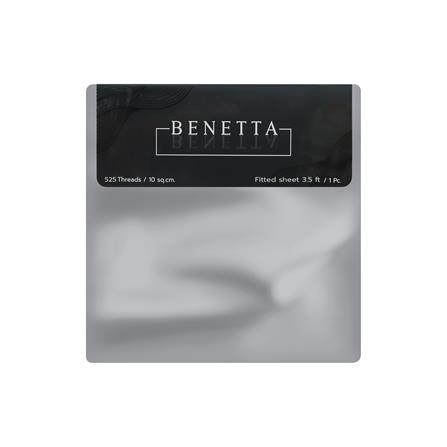 ผ้าปูที่นอน 3.5 ฟุต BENETTA WISDOM สี METALLIC GREY_6