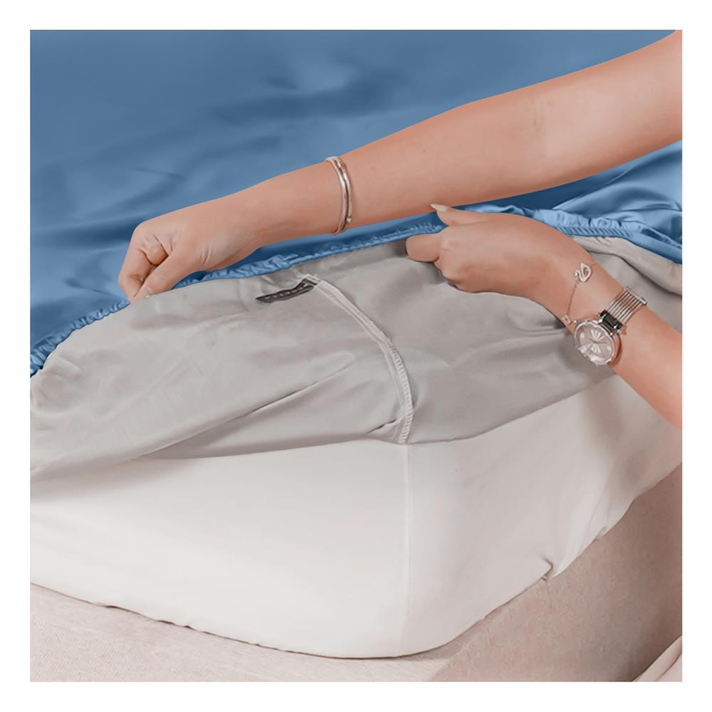 ผ้าปูที่นอน 3.5 ฟุต BENETTA PRIME สี BLUE