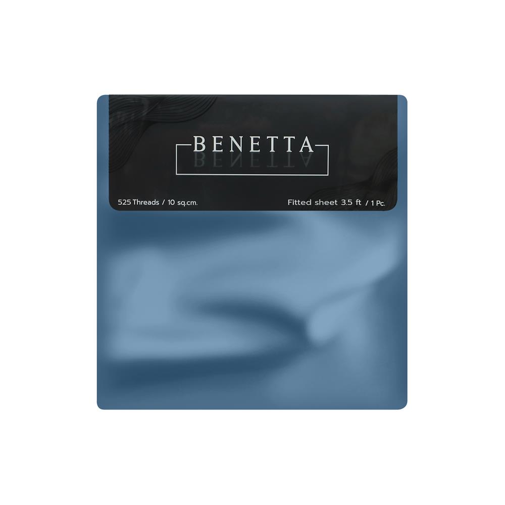ผ้าปูที่นอน 3.5 ฟุต BENETTA PRIME สี BLUE
