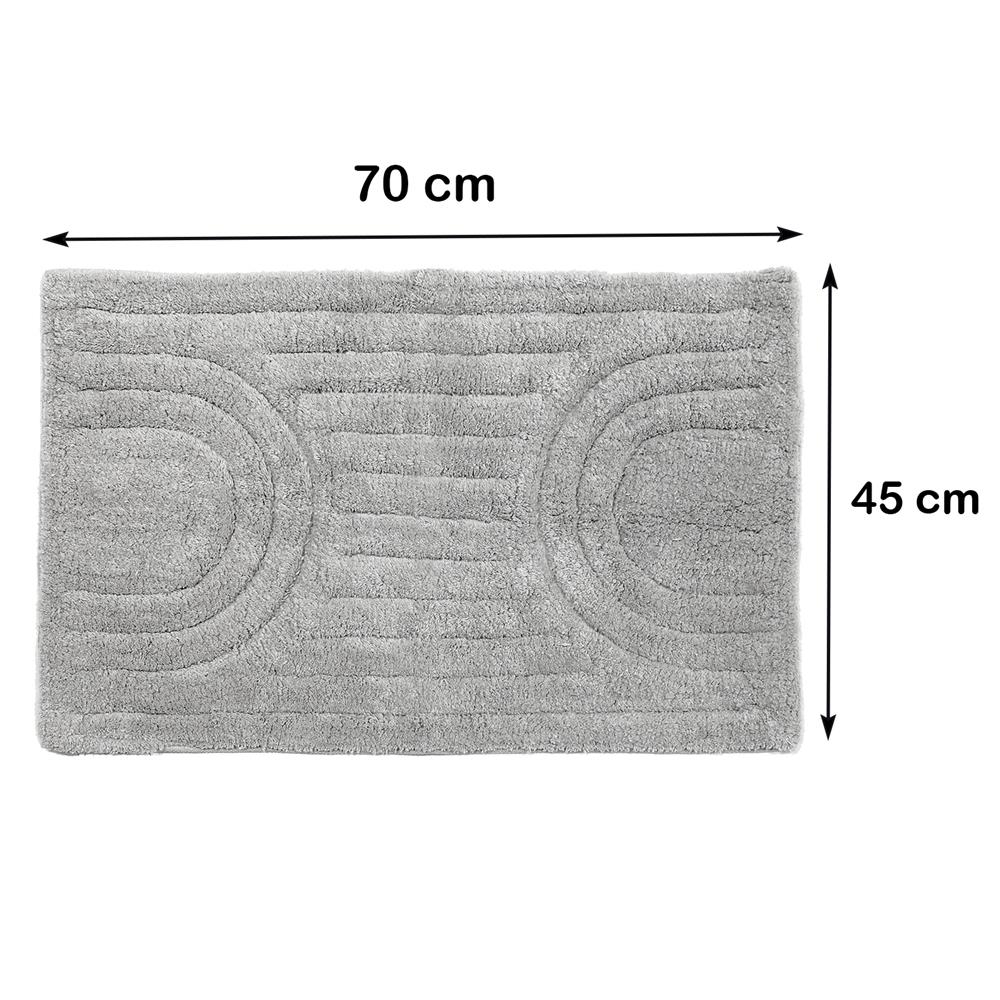 พรม HOME LIVING STYLE SI-DOME 45X70 ซม. สีเทา