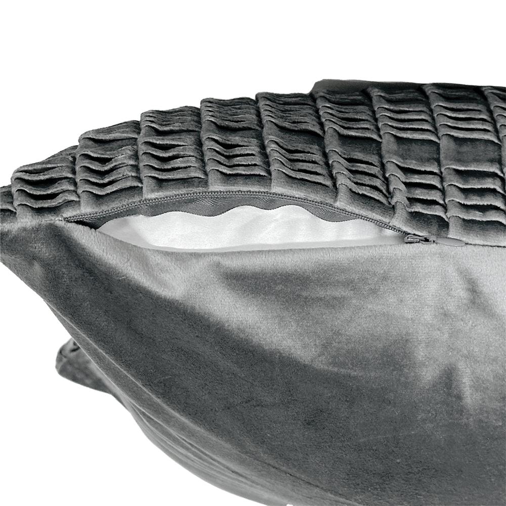 หมอนอิง BENETTA BECCA 18X18 นิ้ว สีเทา