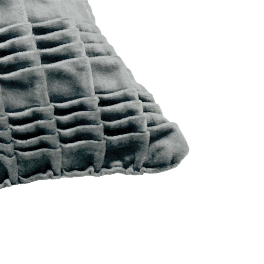 หมอนอิง BENETTA BECCA 18X18 นิ้ว สีเทา