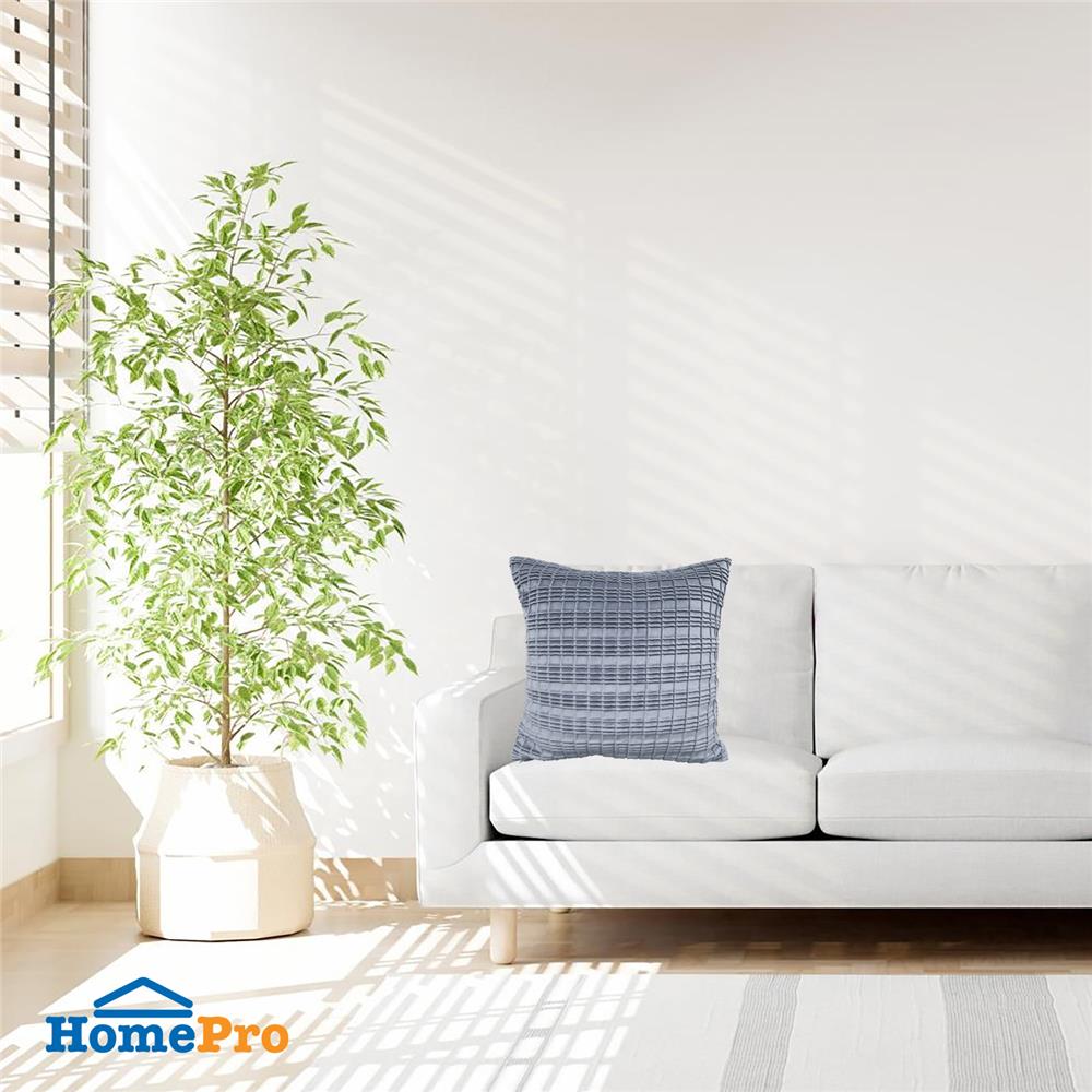 หมอนอิง BENETTA BECCA 18X18 นิ้ว สีเทา