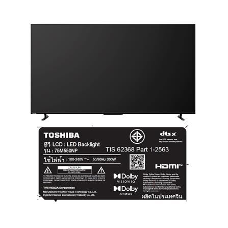 ทีวีคิวแอลอีดี 75 นิ้ว TOSHIBA (4K, QLED, GOOGLE TV) 75M550NP_4