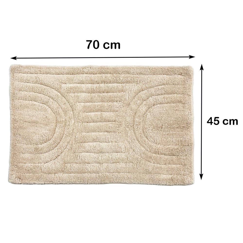 พรม HOME LIVING STYLE SI-DOME 45X70 ซม. สีครีม