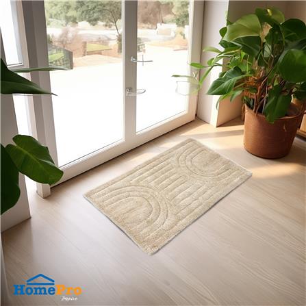 พรม HOME LIVING STYLE SI-DOME 45X70 ซม. สีครีม_5