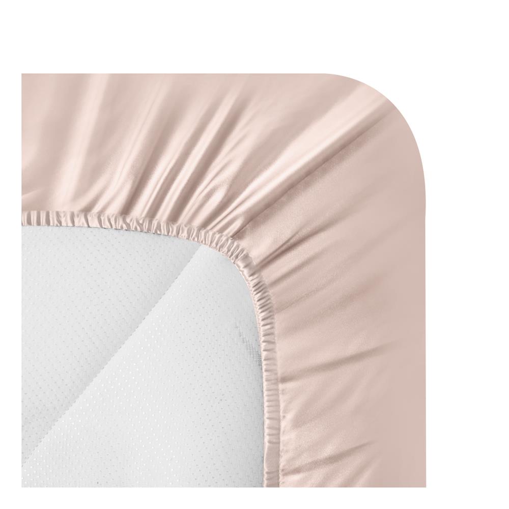 ผ้าปูที่นอน 5 ฟุต BENETTA PRESTIGE สี PINK GOLD