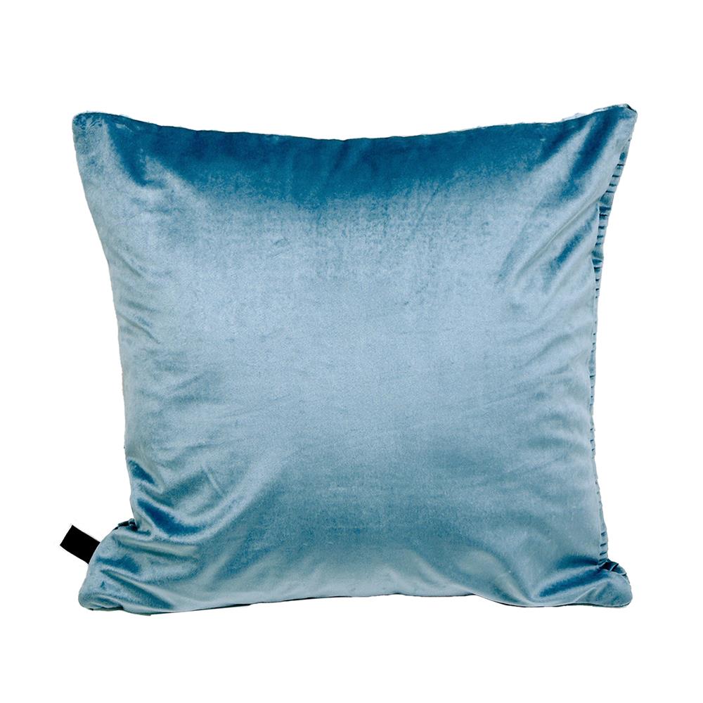 หมอนอิง BENETTA BECCA 18X18 นิ้ว สีฟ้า