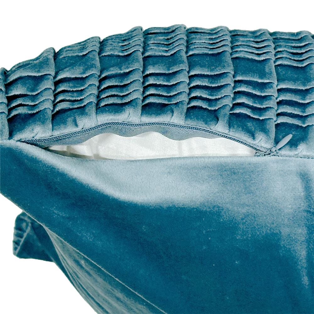 หมอนอิง BENETTA BECCA 18X18 นิ้ว สีฟ้า